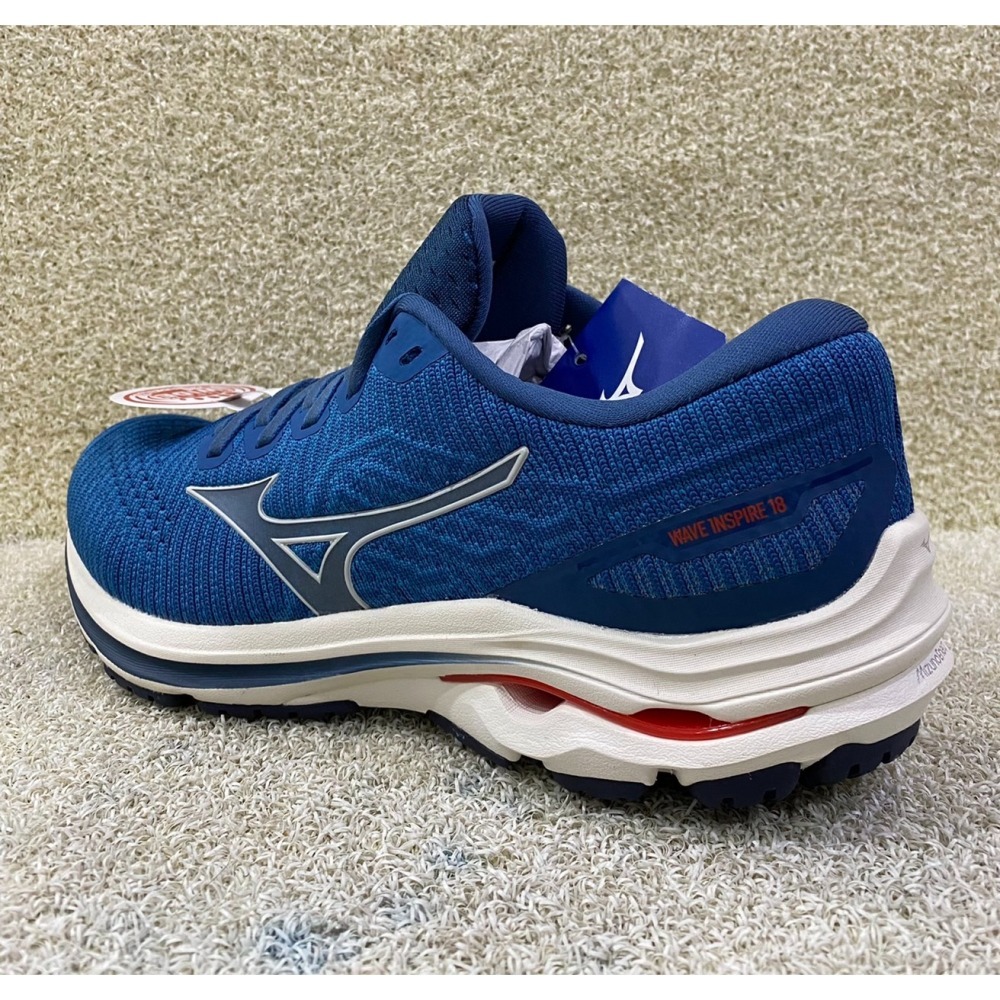 = 威勝 運動用品 = Mizuno WAVE INSPIRE 18 WK 男慢跑鞋(寬楦) J1GC222214-細節圖2