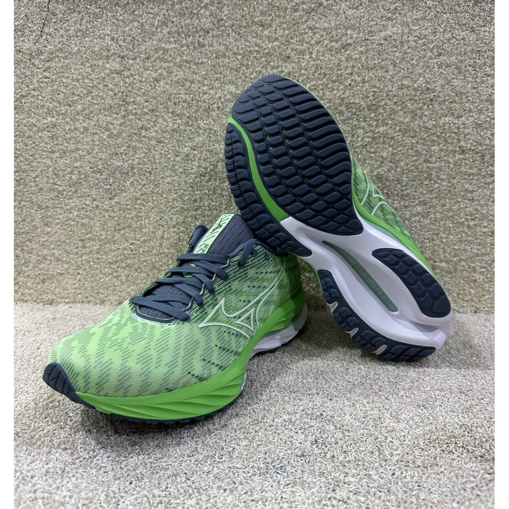 = 威勝 運動用品 = Mizuno WAVE RIDER 26 男慢跑鞋 J1GC220356-細節圖4