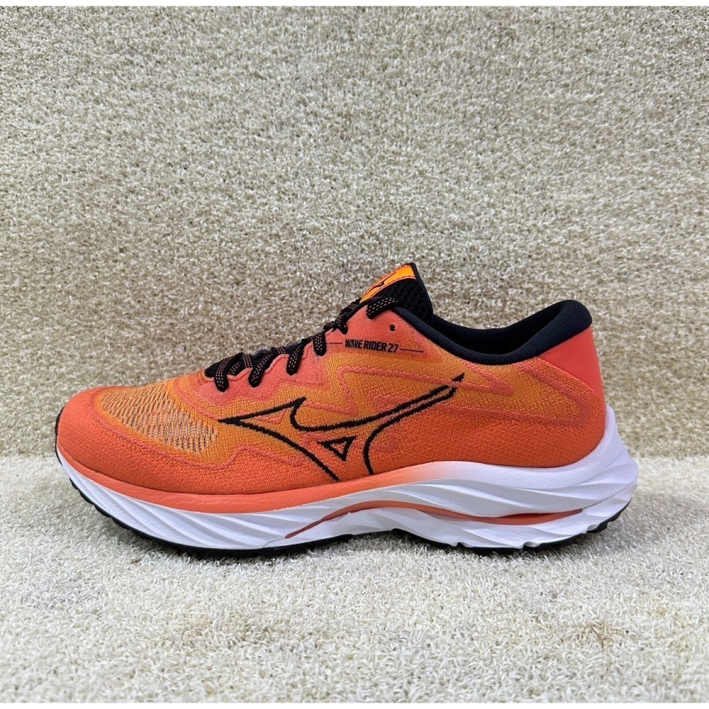 = 威勝 運動用品 = Mizuno WAVE RIDER 27 SSW 男慢跑鞋 J1GC237554-細節圖2