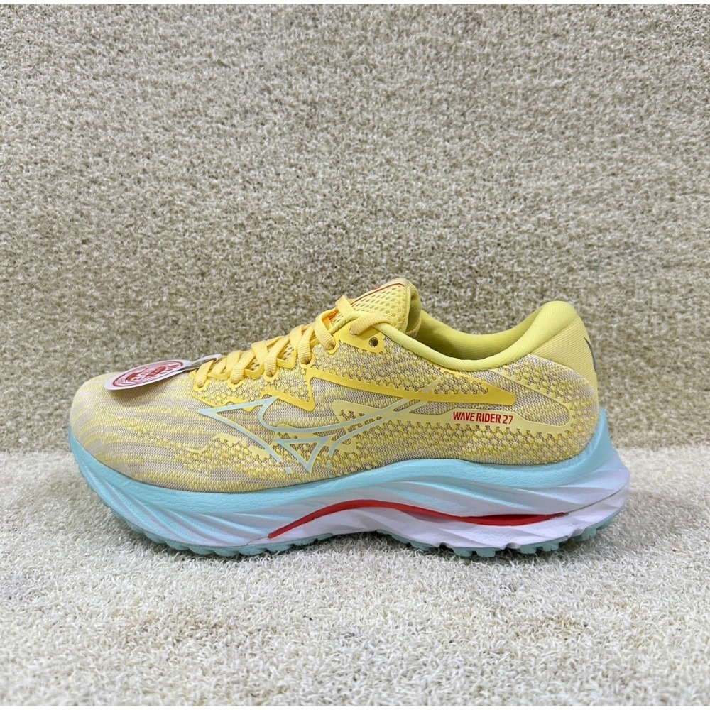 = 威勝 運動用品 = Mizuno WAVE RIDER 27 SW (寬楦) 女慢跑鞋 J1GD230677-細節圖2
