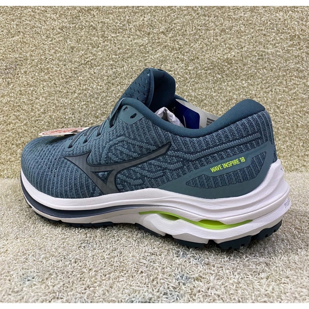 = 威勝 運動用品 = Mizuno WAVE INSPIRE 18 WK 男慢跑鞋(寬楦) J1GC222224-細節圖2