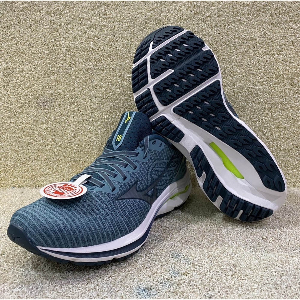 = 威勝 運動用品 = Mizuno WAVE INSPIRE 18 WK 男慢跑鞋(寬楦) J1GC222224-細節圖4