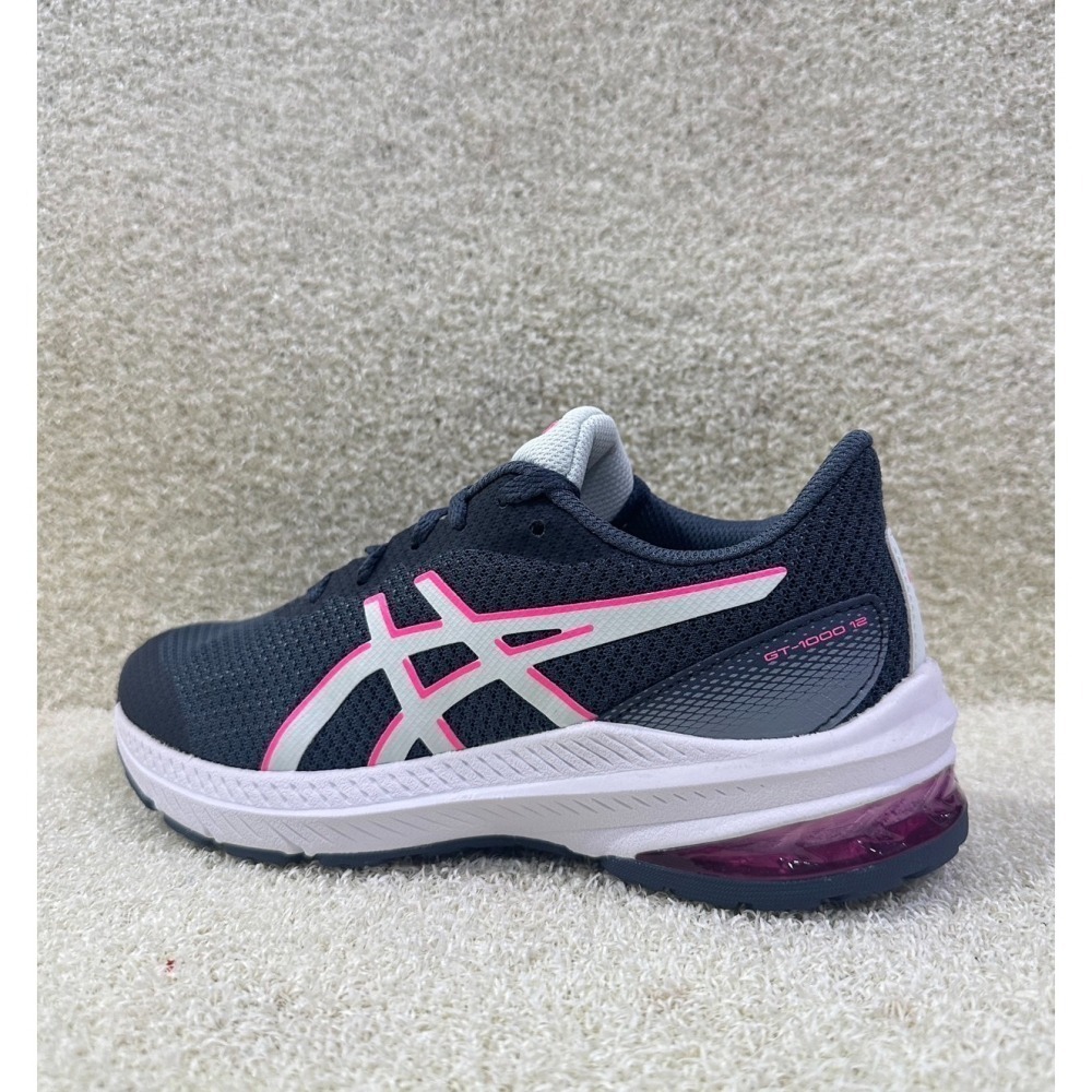 = 威勝 運動用品 = Asics GT-1000 12 GS 女 大童鞋 1014A296-020-細節圖2