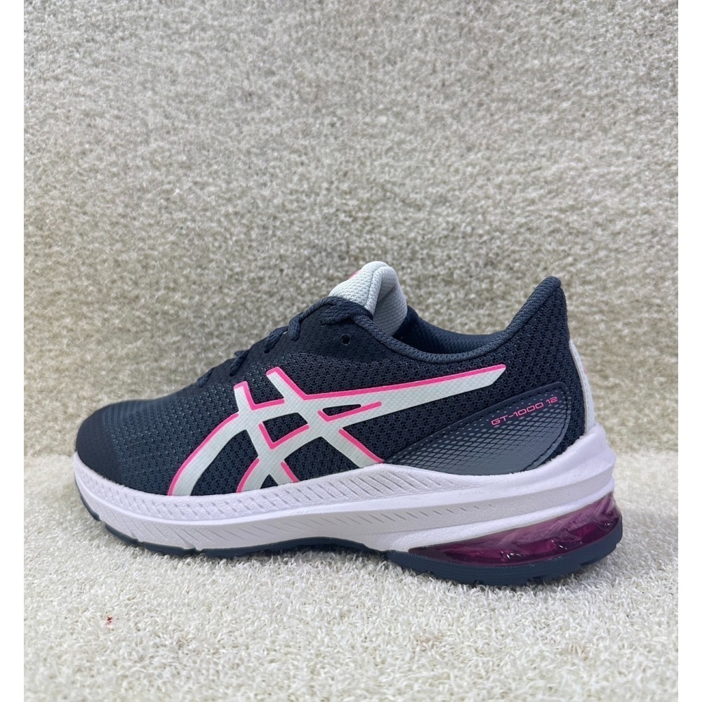 = 威勝 運動用品 = 23年下 Asics GT-1000 12 GS 女 大童鞋 1014A296-020-細節圖2