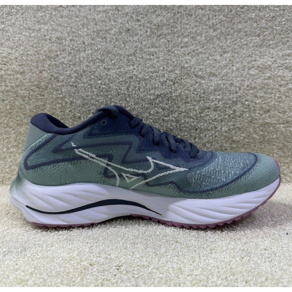 = 威勝 運動用品 = 23年下 Mizuno WAVE RIDER 27 SSW 女慢跑鞋 J1GD237524-細節圖3