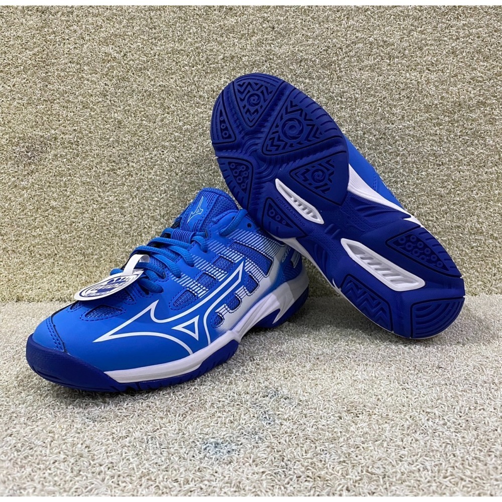 = 威勝 運動用品 = Mizuno GATE SKY PLUS 2(寬楦)男、女 羽球鞋 71GA224001-細節圖4