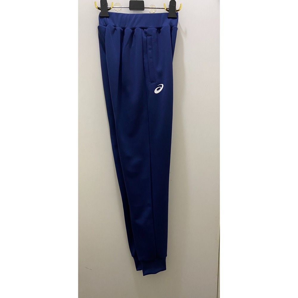 = 威勝 運動用品 = Asics 男 針織長褲 2033B352-400 (丈青)-細節圖3