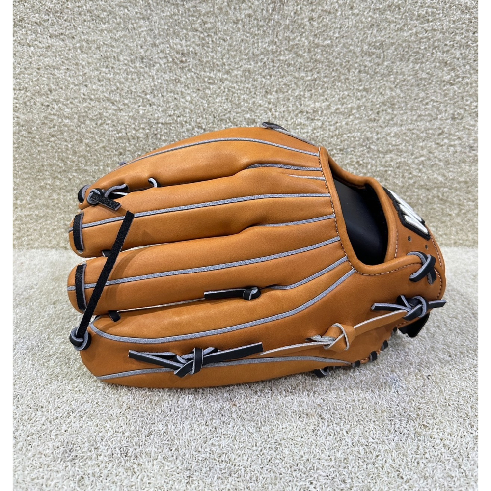 = 威勝 運動用品 = WTR 硬式北美牛皮 ＂外野T網＂ 棒、壘球手套-細節圖4