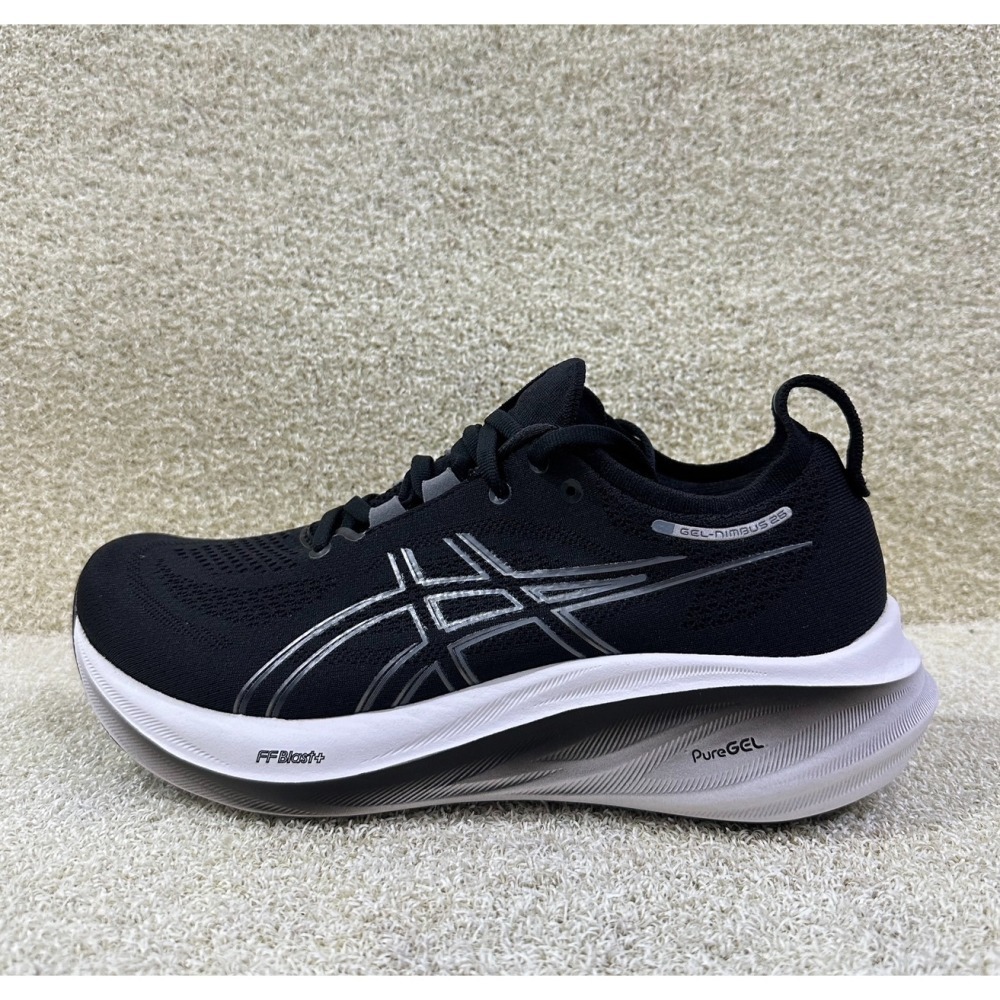 = 威勝 運動用品 = Asics GEL-NIMBUS 26 (4E寬楦)男慢跑鞋 1011B796-001-細節圖2