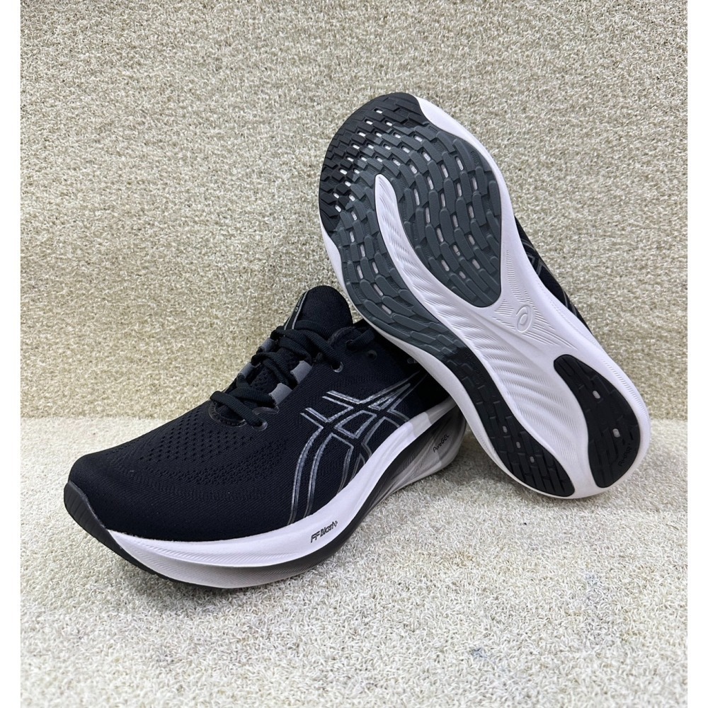 = 威勝 運動用品 = Asics GEL-NIMBUS 26 (4E寬楦)男慢跑鞋 1011B796-001-細節圖4