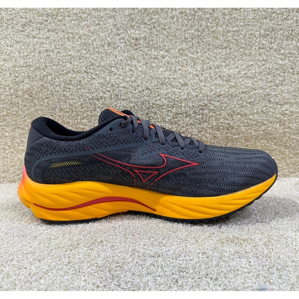 = 威勝 運動用品 = 24年上 Mizuno WAVE RIDER 27 男慢跑鞋 J1GC230351-細節圖3