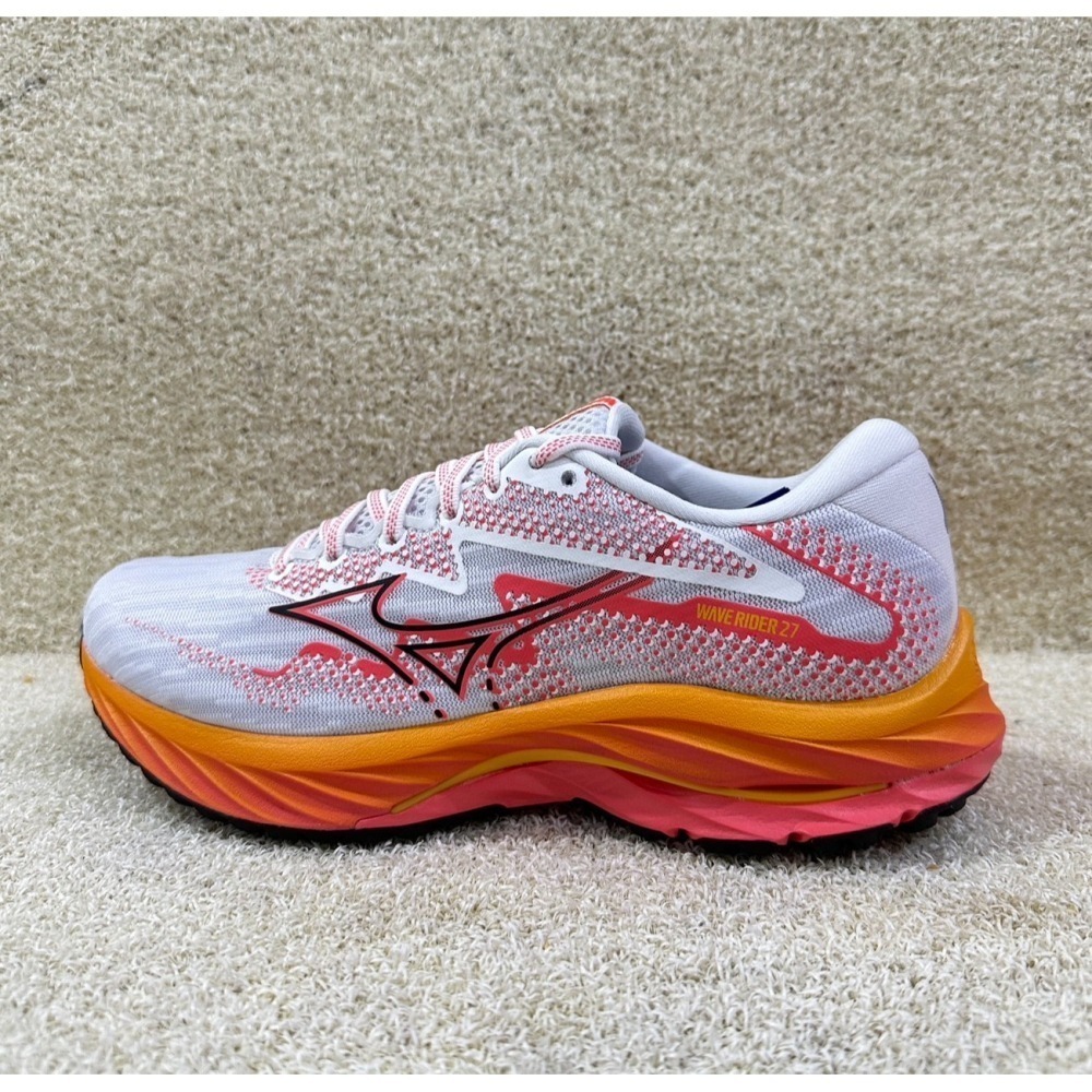 = 威勝 運動用品 = 24年 Mizuno WAVE RIDER 27 女慢跑鞋 J1GD230371-細節圖2