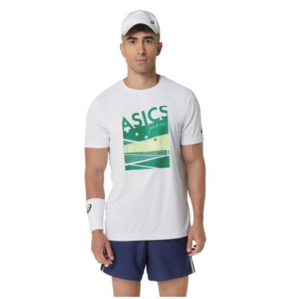 = 威勝 運動用品 = 24年 Asics 男 短袖上衣 2041A284-801-細節圖3