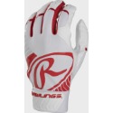 = 球友 運動用品 = Rawlings 雙手打擊手套 (白/紅) BR51BG-SC-規格圖4