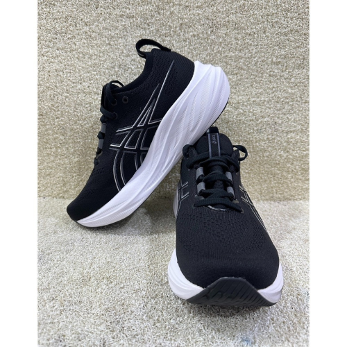 = 威勝 運動用品 = 24年下 Asics GEL-NIMBUS 26 (寬楦) 女慢跑鞋 1012B602-001