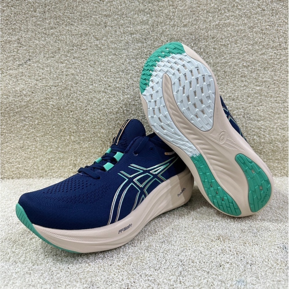 = 威勝 運動用品 = Asics GEL-NIMBUS 26 (寬楦) 女慢跑鞋 1012B602-400-細節圖4