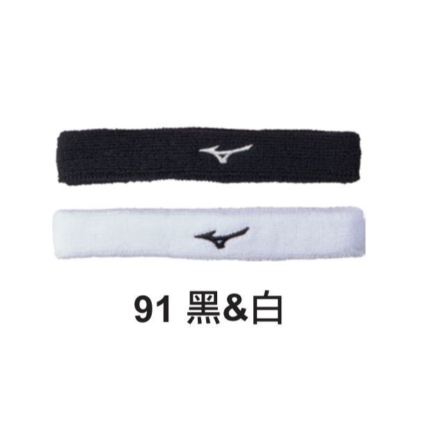 = 威勝 運動用品 = 24年 Mizuno 細頭帶 (2入一組) 32TYBX0391-細節圖2