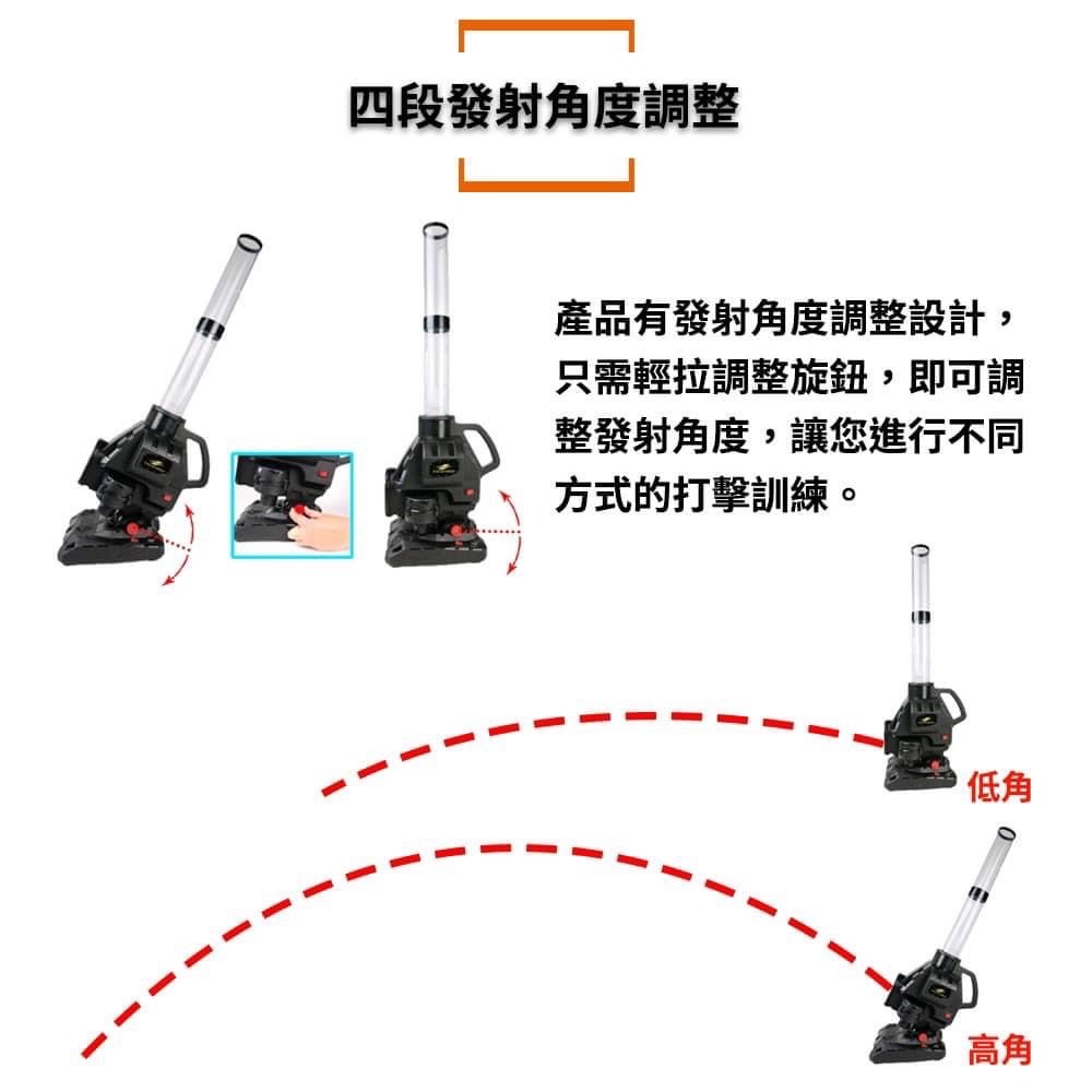 = 威勝 運動用品 = FIELDFORCE 羽球型 棒、壘球打擊練習機 FSSM-221 + ＂20顆羽球＂-細節圖3
