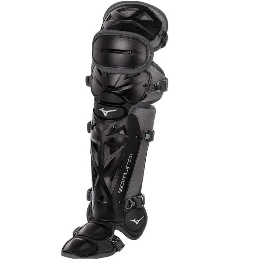 = 威勝 運動用品 = 26年 Mizuno 武士系列-棒球 ＂成人＂ 捕手護膝 380408D9091-細節圖3