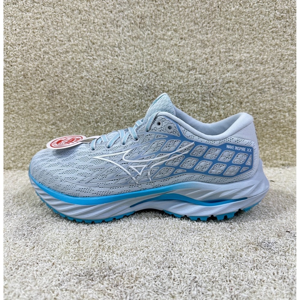 = 威勝 運動用品 = 24年下 Mizuno WAVE INSPIRE 20 (寬楦) 女慢跑鞋 J1GD244671-細節圖2