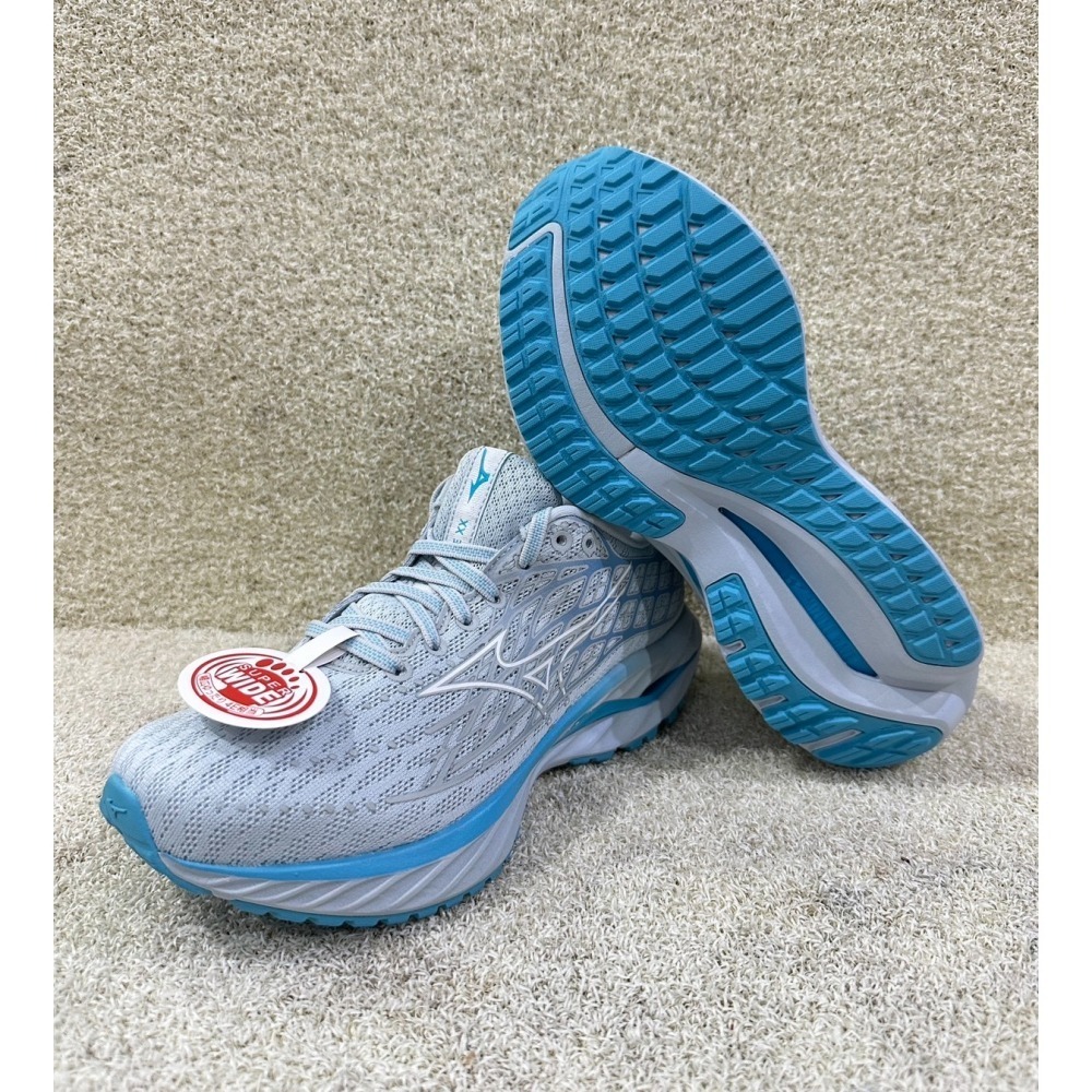 = 威勝 運動用品 = 24年下 Mizuno WAVE INSPIRE 20 (寬楦) 女慢跑鞋 J1GD244671-細節圖4