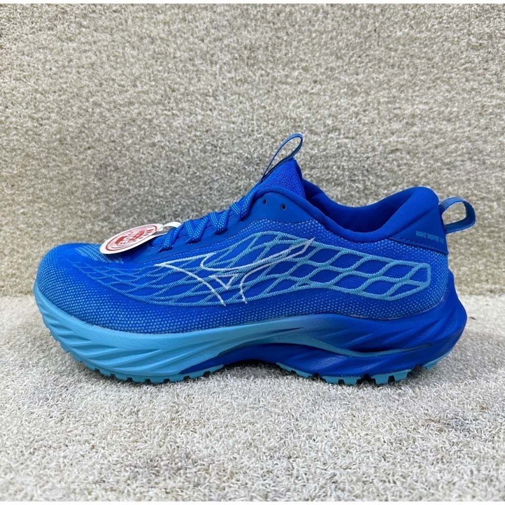 = 威勝 運動用品 = 24年下 Mizuno WAVE INSPIRE 20 (寬楦) 男慢跑鞋 J1GC242251-細節圖2