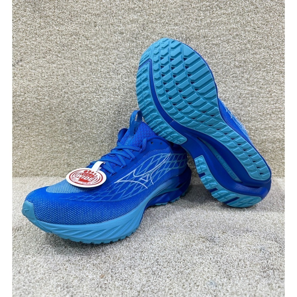 = 威勝 運動用品 = 24年下 Mizuno WAVE INSPIRE 20 (寬楦) 男慢跑鞋 J1GC242251-細節圖4