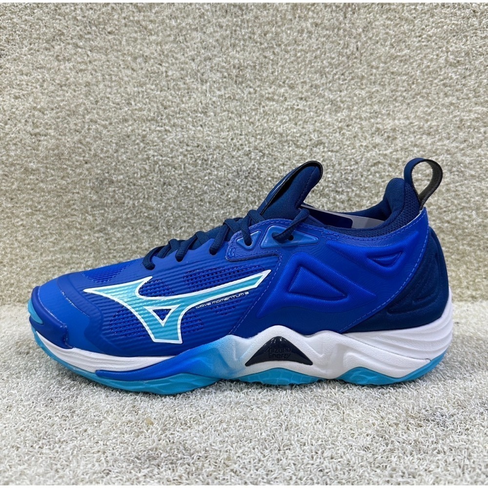 = 威勝 運動用品 = 24年下 Mizuno WAVE MOMENTUM 3 男 排球鞋 V1GA231201-細節圖2