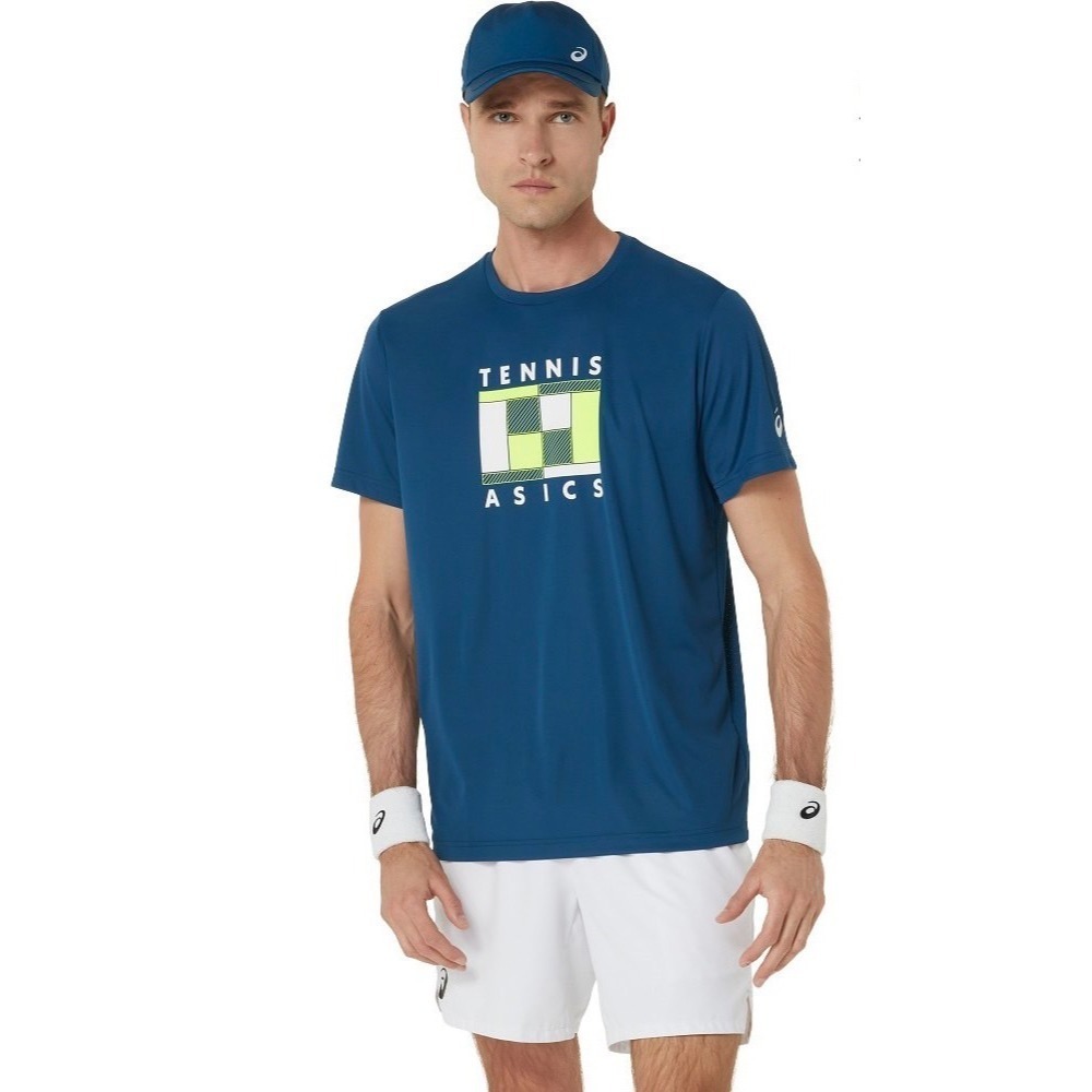 = 威勝 運動用品 = Asics 男 短袖上衣 2041A300-412-細節圖3