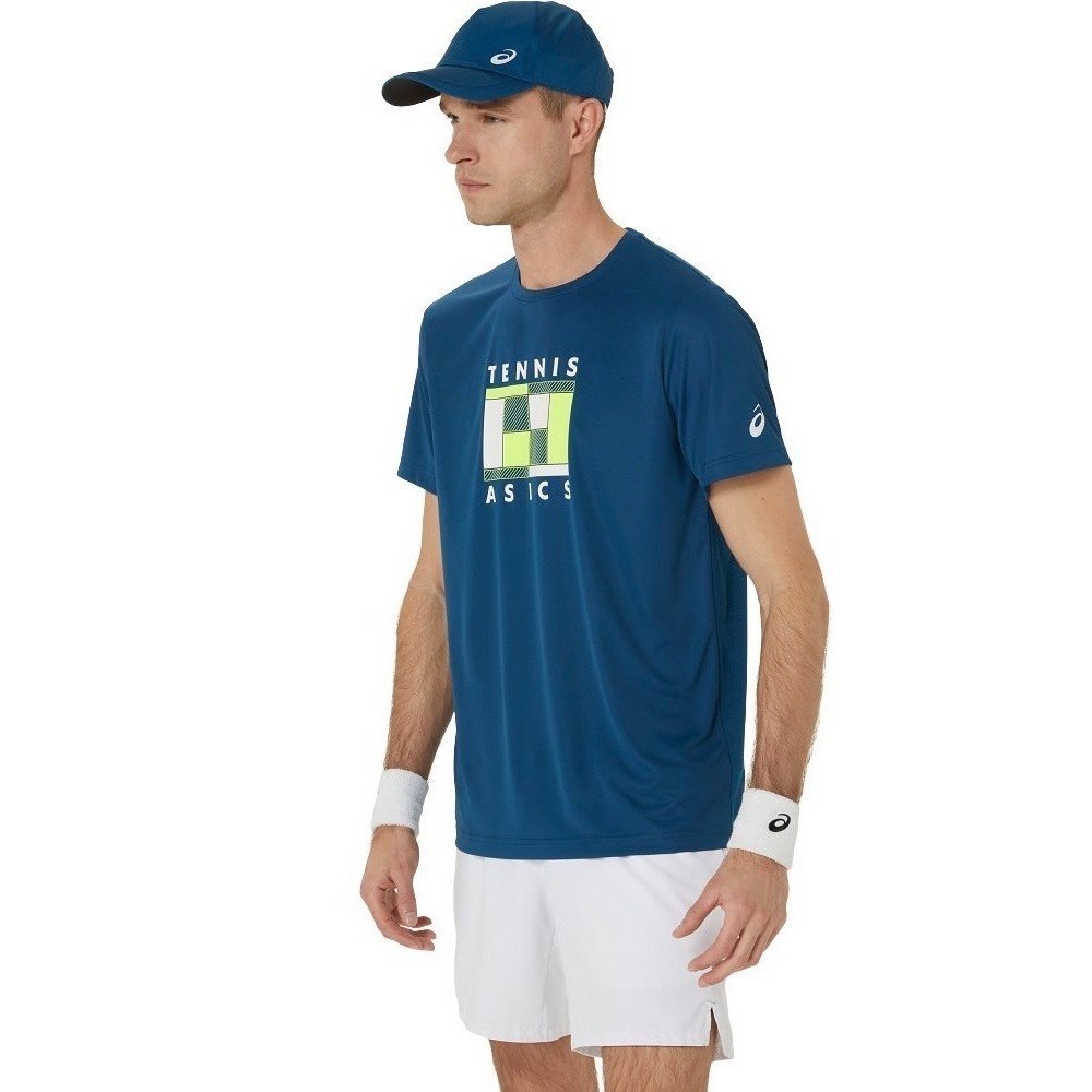 = 威勝 運動用品 = Asics 男 短袖上衣 2041A300-412-細節圖4