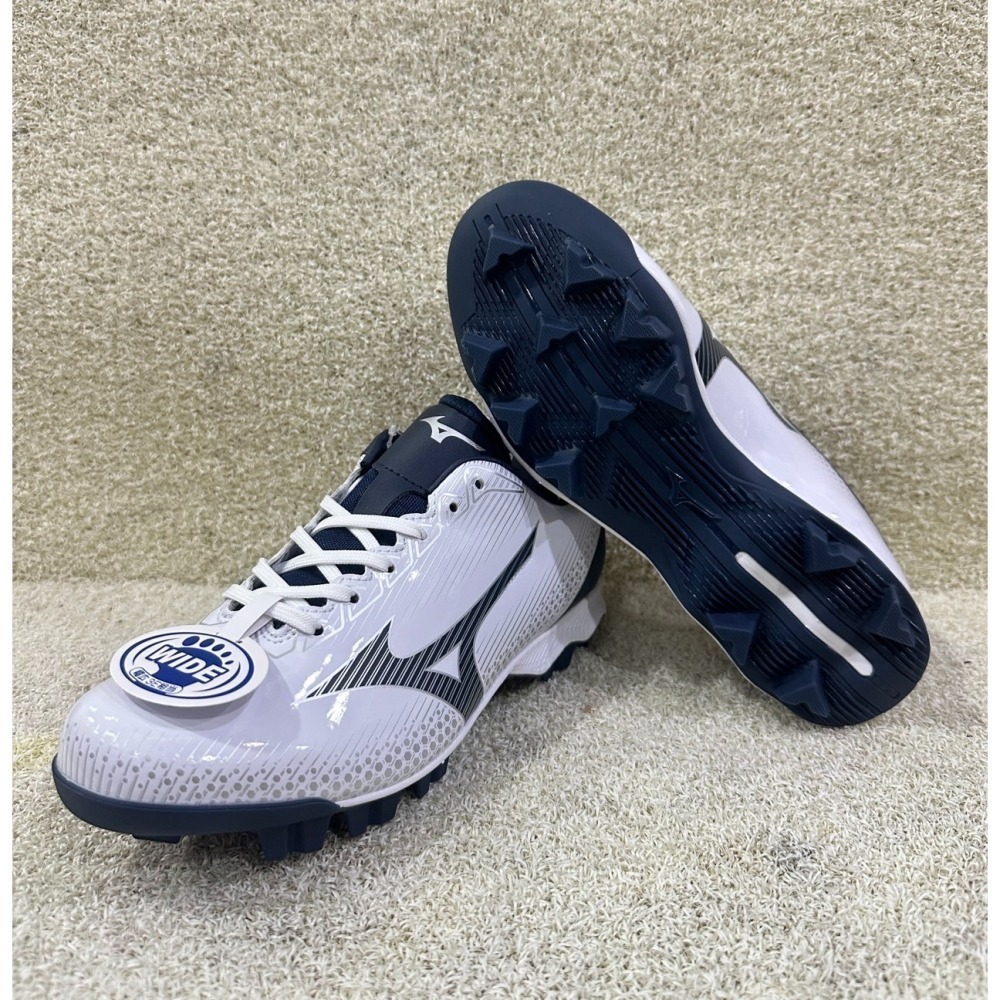 = 威勝 運動用品 = Mizuno WAVE LIGHTREVO 棒、壘球鞋(寬楦) 11GP222114-細節圖4