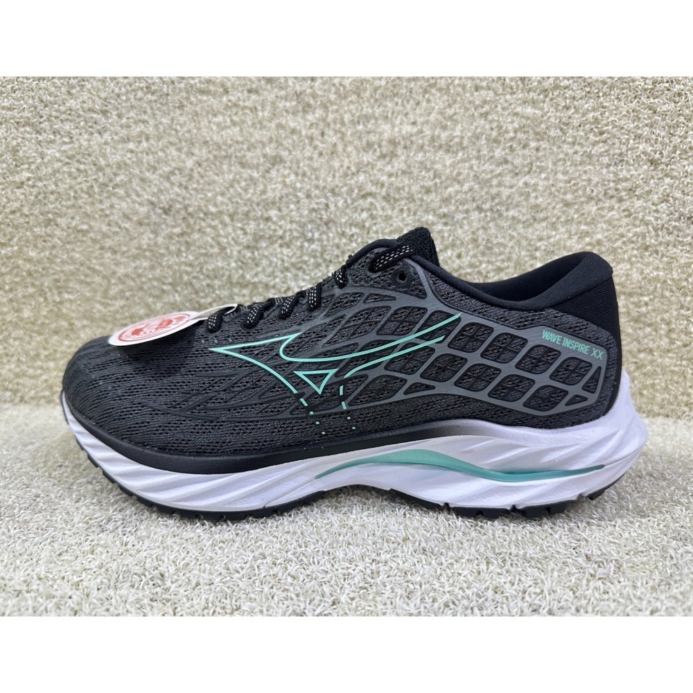 = 威勝 運動用品 = 24年下 Mizuno WAVE INSPIRE 20 (寬楦) 女慢跑鞋 J1GD244672-細節圖2