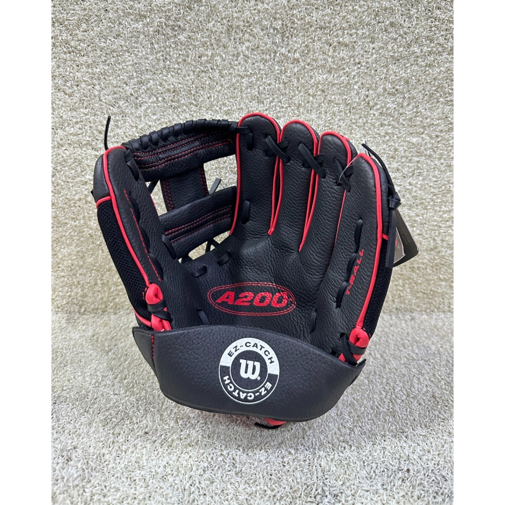 = 威勝 運動用品 = 24年 WILSON A200 EZ Catch 兒童 棒、壘球手套 WBW10045510-細節圖5