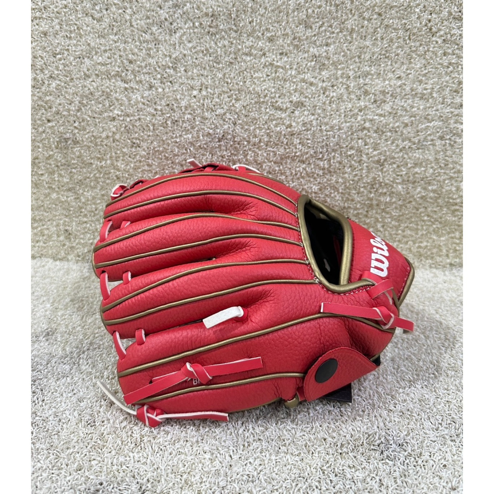 = 威勝 運動用品 = 24年 WILSON A200 EZ Catch 兒童 棒、壘球手套 WBW1013579-細節圖4