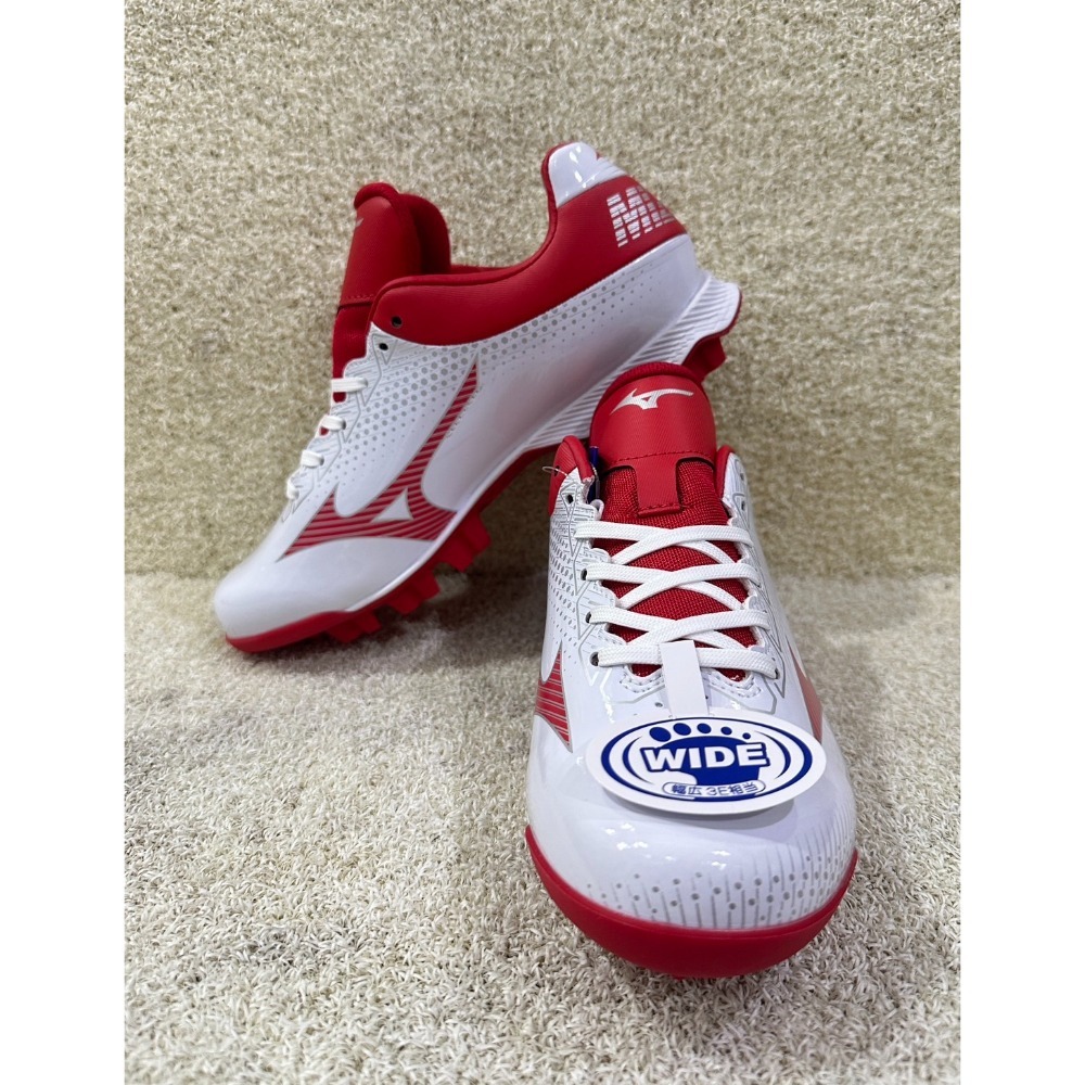 = 威勝 運動用品 = Mizuno WAVE LIGHTREVO 棒、壘球鞋(寬楦) 11GP222162-規格圖4