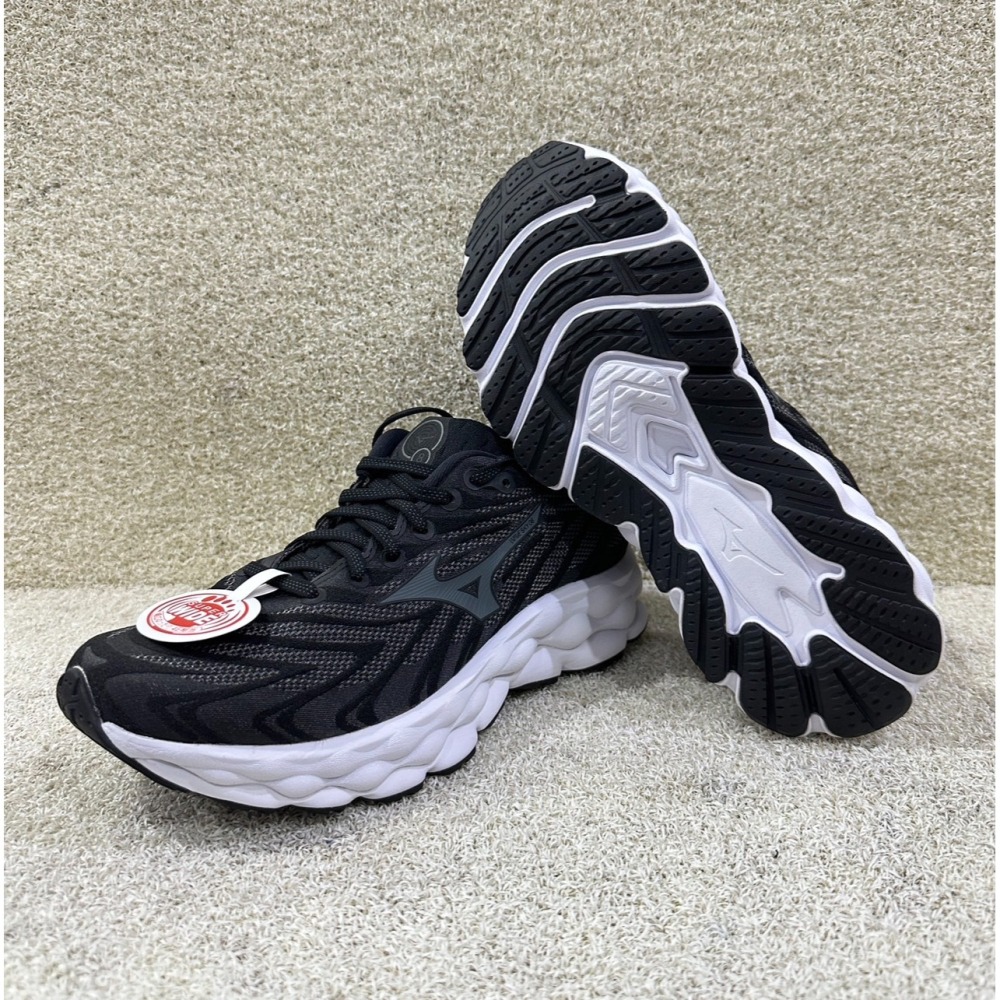 = 威勝 運動用品 = 24年下 Mizuno WAVE SKY 8  男慢跑鞋 (寬楦) J1GC241102-細節圖4