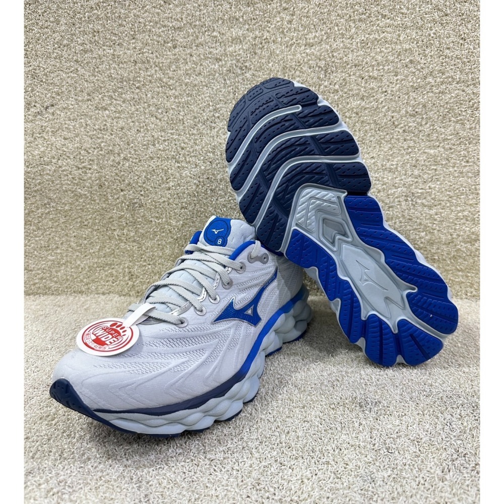 = 威勝 運動用品 = 24年下 Mizuno WAVE SKY 8 男慢跑鞋 (寬楦) J1GC241101-細節圖4