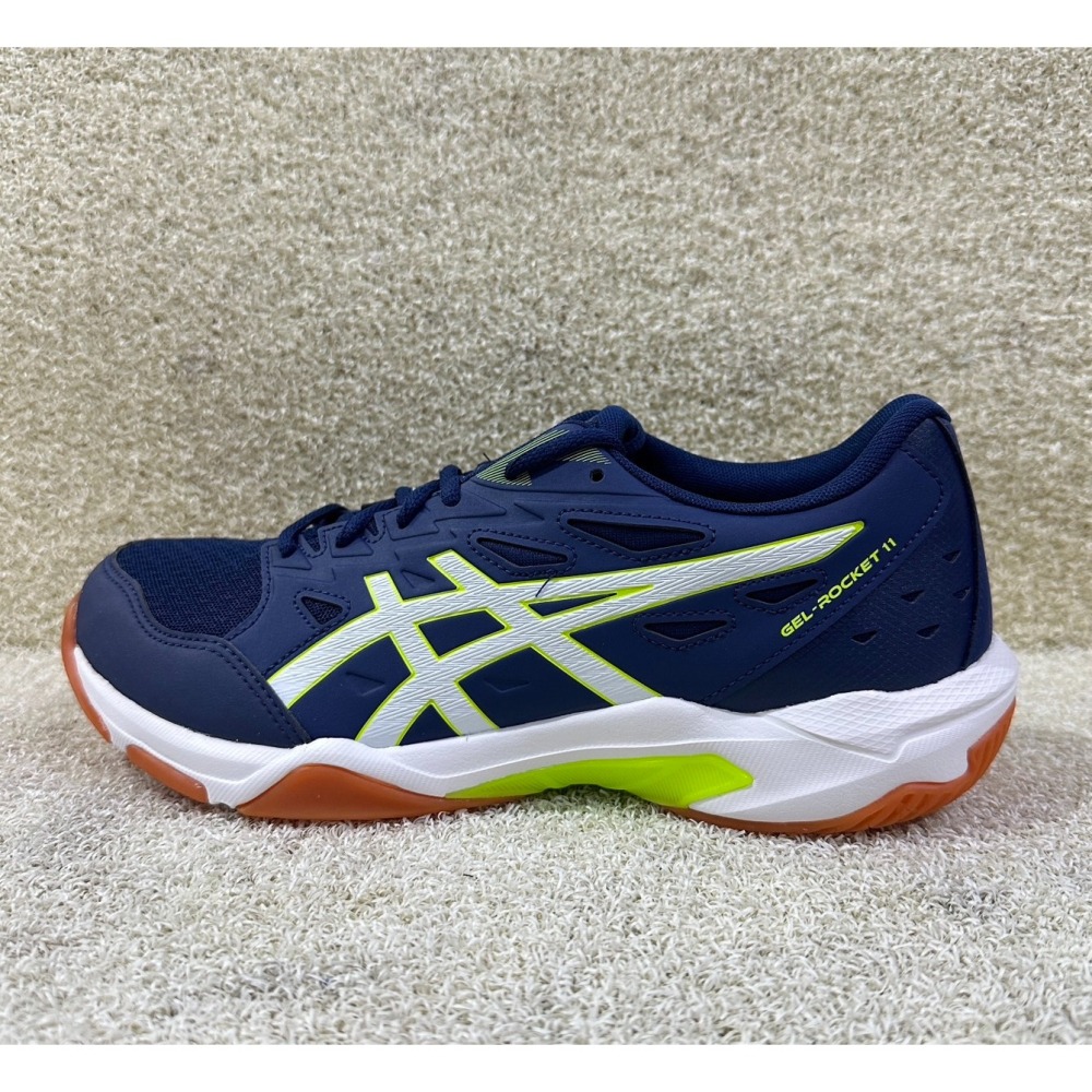 = 威勝 運動用品 = 24年下 Asics GEL-ROCKET 11 男排、羽球鞋(2E) 1073A066-403-細節圖2