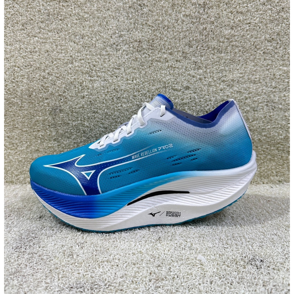 = 威勝 運動用品 = 24年下 Mizuno WAVE REBELLION PRO 2 男慢跑鞋 U1GD241751-細節圖2