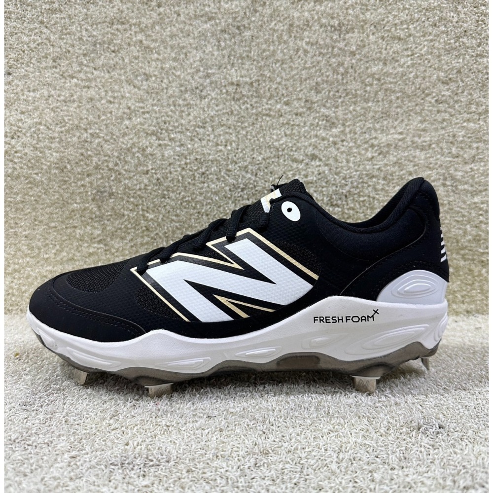 = 威勝 運動用品 = 25年 New Balance 棒球 鐵釘鞋 (2E楦頭) L3000BK7-細節圖2