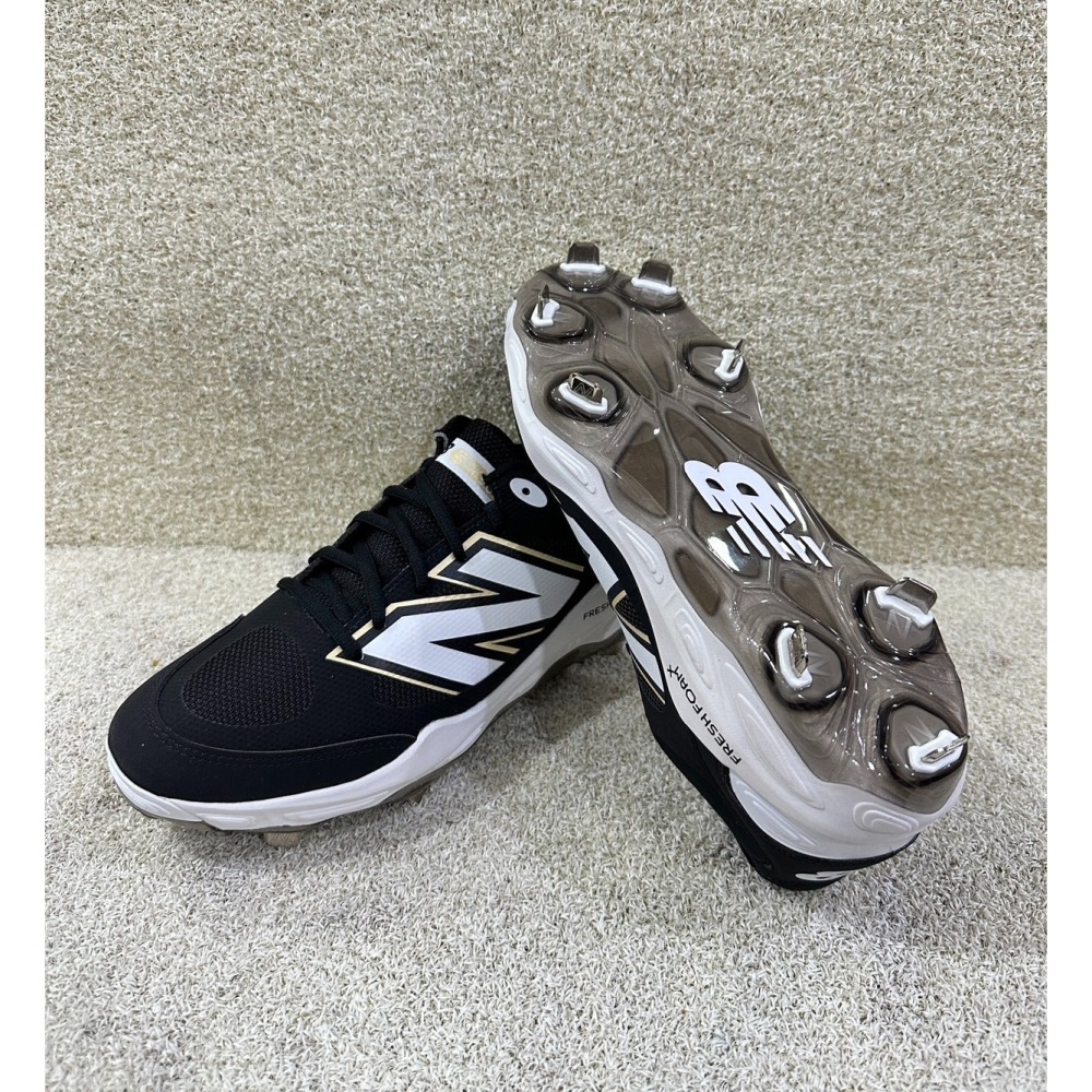 = 威勝 運動用品 = 25年 New Balance 棒球 鐵釘鞋 (2E楦頭) L3000BK7-細節圖5