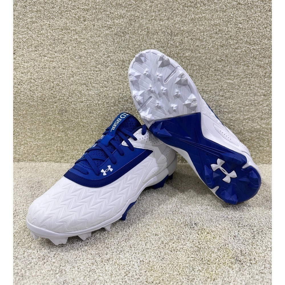 = 威勝 運動用品 = UA Leadoff Low RM 3.0 棒、壘球膠釘鞋 3027447-400-細節圖4
