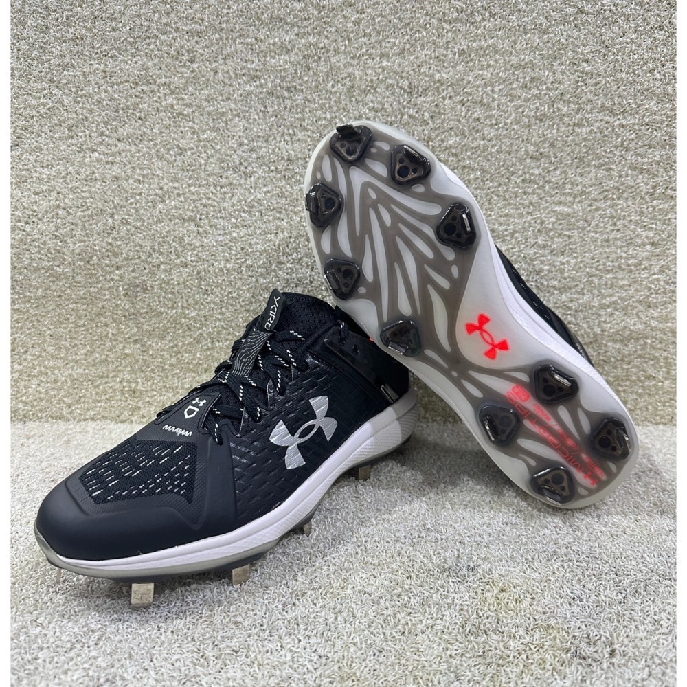 = 威勝 運動用品 = UNDER ARMOUR Yard Low MT 棒球鐵釘鞋 3025592-001-細節圖4
