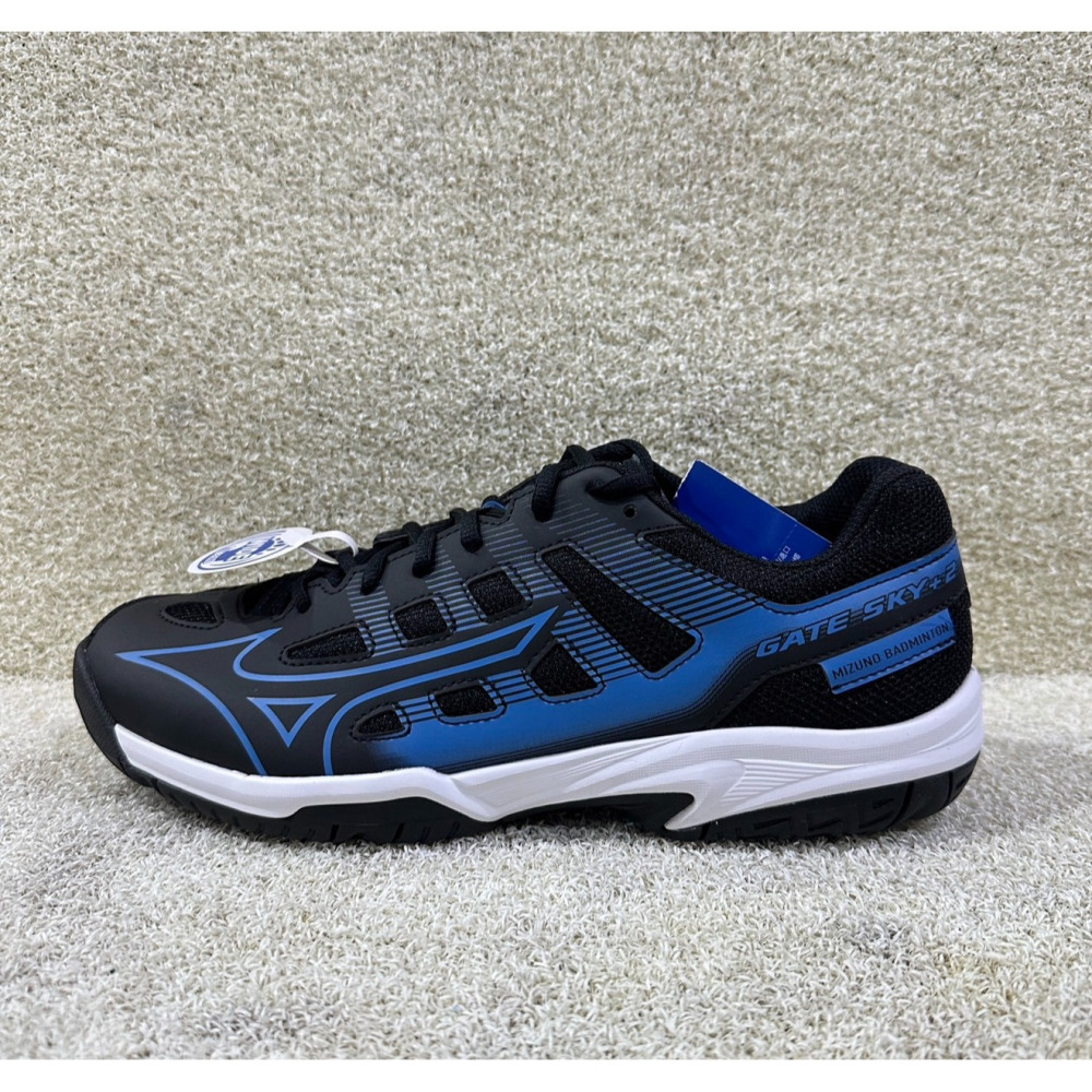 = 威勝 運動用品 = Mizuno GATE SKY PLUS 2(寬楦)男、女 羽球鞋 71GA224024-細節圖2