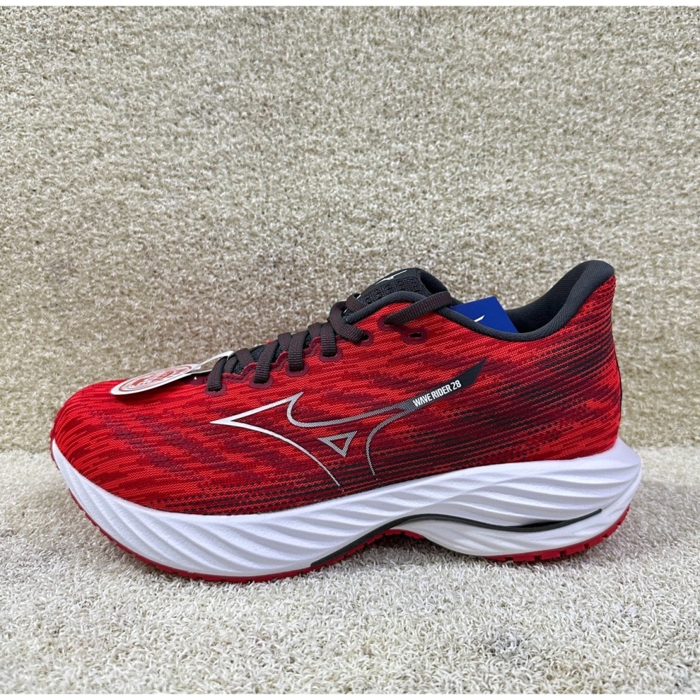 = 威勝 運動用品 =24年下 Mizuno WAVE RIDER 28 SW (寬楦) 男慢跑鞋 J1GC240407-細節圖2