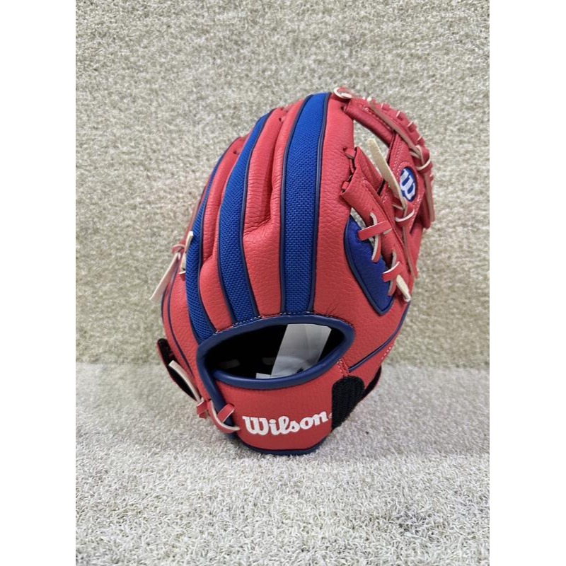 = 威勝 運動用品 = 24年 WILSON A200 EZ Catch 兒童 棒、壘球手套 WBW10045610-細節圖3