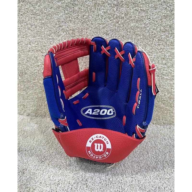 = 威勝 運動用品 = 24年 WILSON A200 EZ Catch 兒童 棒、壘球手套 WBW10045610-細節圖5