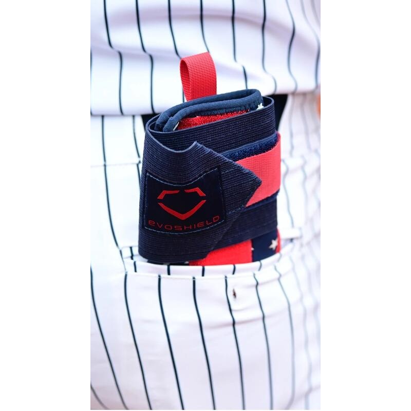 = 威勝 運動用品 = EVOSHIELD SLIDING MITT 跑壘護手手套(左手用)寶藍 WTV4054ROLT-細節圖5