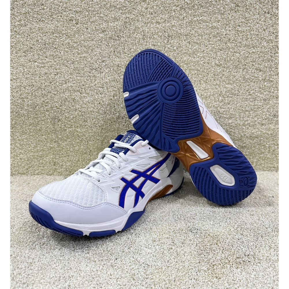 = 威勝 運動用品 =24年下 Asics GEL-ROCKET 11(2E寬楦)男排、羽球鞋 1073A077-100-細節圖4