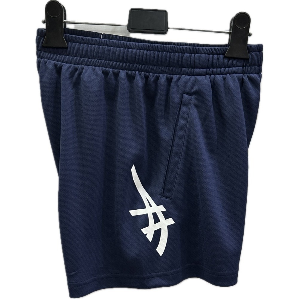 = 威勝 運動用品 = Asics 男 針織 排、羽球 短版球褲 (深藍) 2053A138-402-細節圖3